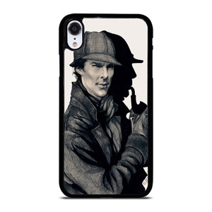 SHERLOCK HOLMES ART iPhone XR Case