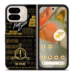 PANIC AT THE DISCO LOGO GOLD Google Pixel 9 Pro Fold Case
