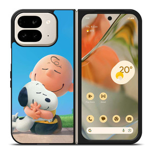 PEANUTS SNOOPY AND HUGS Google Pixel 9 Pro Fold Case PEANUTS SNOOPY AND HUGS Google Pixel 9 Pro Fold Case