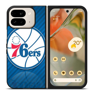 PHILADELPHIA 76ERS NBA Google Pixel 9 Pro Fold Case PHILADELPHIA 76ERS NBA Google Pixel 9 Pro Fold Case