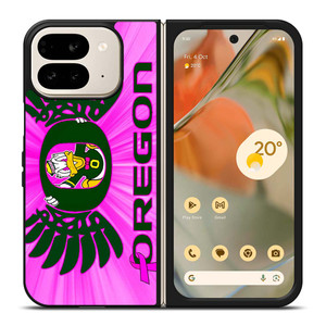 PINK GIRLS OREGON DUCKS Google Pixel 9 Pro Fold Case