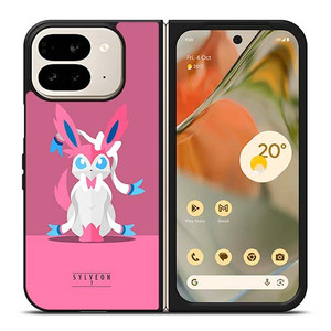 PINK POKEMON EVEE EVOLUTION SYLVEON Google Pixel 9 Pro Fold Case PINK POKEMON EVEE EVOLUTION SYLVEON Google Pixel 9 Pro Fold Case