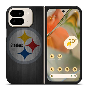 PITTSBURGH STEELERS IRON Google Pixel 9 Pro Fold Case PITTSBURGH STEELERS IRON Google Pixel 9 Pro Fold Case