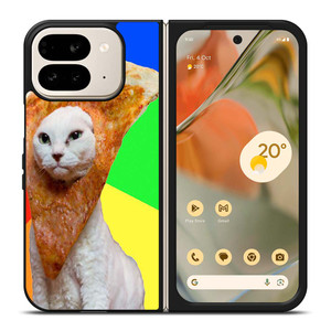 PIZZA CAT 1 Google Pixel 9 Pro Fold Case PIZZA CAT 1 Google Pixel 9 Pro Fold Case