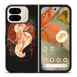 POKEMON EVEE EVOLUTION FLAREON Google Pixel 9 Pro Fold Case