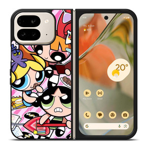 POWER PUFF GIRL CARTOON Google Pixel 9 Pro Fold Case