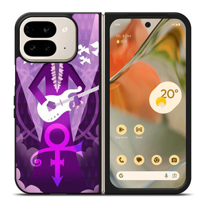 PRINCE PURPLE RAIN CARTOON Google Pixel 9 Pro Fold Case PRINCE PURPLE RAIN CARTOON Google Pixel 9 Pro Fold Case
