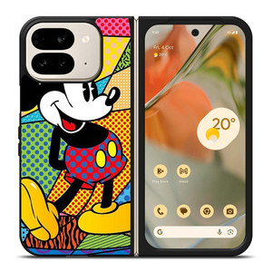 ROMERO BRITTO MICKEY MOUSE 2 Google Pixel 9 Pro Fold Case ROMERO BRITTO MICKEY MOUSE 2 Google Pixel 9 Pro Fold Case