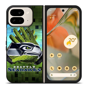 SEATTLE SEAHAWKS FOOTBALL HANDS Google Pixel 9 Pro Fold Case SEATTLE SEAHAWKS FOOTBALL HANDS Google Pixel 9 Pro Fold Case
