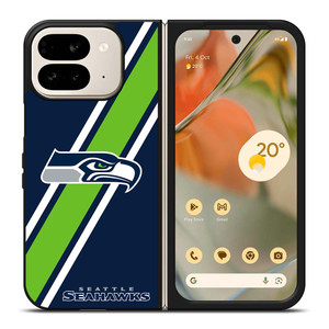SEATTLE SEAHAWKS LOGO FOOTBALL TEAM Google Pixel 9 Pro Fold Case SEATTLE SEAHAWKS LOGO FOOTBALL TEAM Google Pixel 9 Pro Fold Case