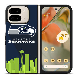 SEATTLE SEAHAWKS LOGO Google Pixel 9 Pro Fold Case SEATTLE SEAHAWKS LOGO Google Pixel 9 Pro Fold Case