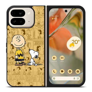 SNOOPY CHARLIE BROWN Google Pixel 9 Pro Fold Case
