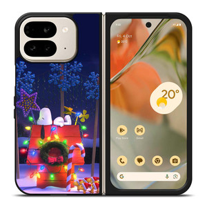 SNOOPY CHRISTMAS THE PEANUTS Google Pixel 9 Pro Fold Case SNOOPY CHRISTMAS THE PEANUTS Google Pixel 9 Pro Fold Case