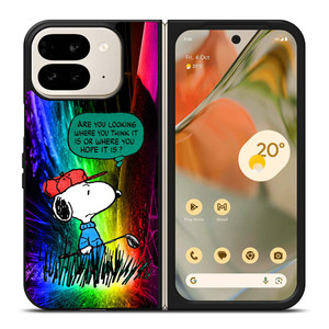 SNOOPY QUESTION Google Pixel 9 Pro Fold Case
