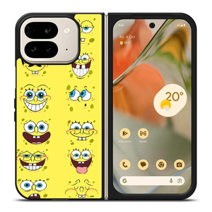 SPONGE BOB MOOD FACE Google Pixel 9 Pro Fold Case