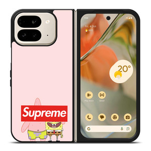 SPONGEBOB PATRICK SUPREME Google Pixel 9 Pro Fold Case SPONGEBOB PATRICK SUPREME Google Pixel 9 Pro Fold Case