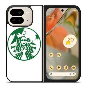 STARBUCKS MARIJUANA ART Google Pixel 9 Pro Fold Case