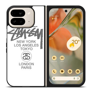 STUSSY LOGO Google Pixel 9 Pro Fold Case STUSSY LOGO Google Pixel 9 Pro Fold Case