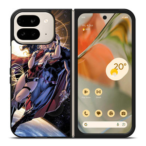 SUPERMAN KISSING WONDER WOMAN Google Pixel 9 Pro Fold Case SUPERMAN KISSING WONDER WOMAN Google Pixel 9 Pro Fold Case