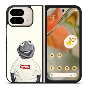 SUPREME LOGO ELMO SESAME STREET Google Pixel 9 Pro Fold Case SUPREME LOGO ELMO SESAME STREET Google Pixel 9 Pro Fold Case