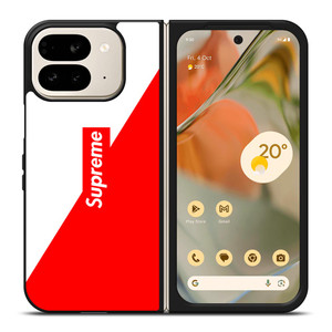 SUPREME SLICE LOGO Google Pixel 9 Pro Fold Case SUPREME SLICE LOGO Google Pixel 9 Pro Fold Case