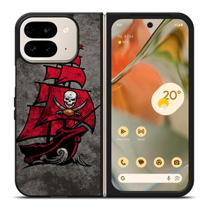 TAMPA BAY BUCCANEERS FOOTBALL LOGO ICON Google Pixel 9 Pro Fold Case TAMPA BAY BUCCANEERS FOOTBALL LOGO ICON Google Pixel 9 Pro Fold Case