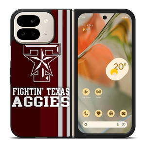 TEXAS A&M FIGHTIN' AGGIES Google Pixel 9 Pro Fold Case TEXAS A&M FIGHTIN' AGGIES Google Pixel 9 Pro Fold Case