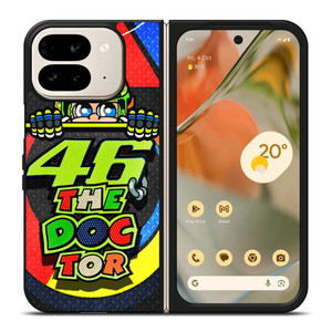 THE DOCTOR VR VALENTINO ROSSI 46 Google Pixel 9 Pro Fold Case THE DOCTOR VR VALENTINO ROSSI 46 Google Pixel 9 Pro Fold Case
