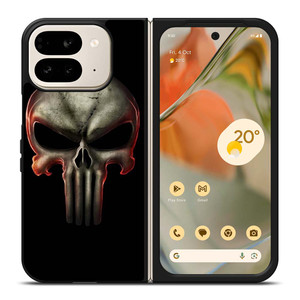 THE PUNISHER SKULL METAL 2 Google Pixel 9 Pro Fold Case THE PUNISHER SKULL METAL 2 Google Pixel 9 Pro Fold Case
