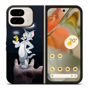 TOM AND JERRY CARTOON 2 Google Pixel 9 Pro Fold Case TOM AND JERRY CARTOON 2 Google Pixel 9 Pro Fold Case
