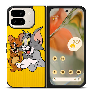 TOM AND JERRY CARTOON Google Pixel 9 Pro Fold Case TOM AND JERRY CARTOON Google Pixel 9 Pro Fold Case