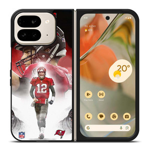 TOM BRADY TAMPA BAY BUCCANEERS Google Pixel 9 Pro Fold Case TOM BRADY TAMPA BAY BUCCANEERS Google Pixel 9 Pro Fold Case