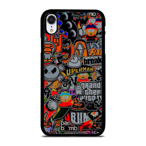 STICKER BOMB COMPILATION iPhone XR Case