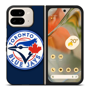 TORONTO BLUE JAYS BASEBALL LOGO Google Pixel 9 Pro Fold Case TORONTO BLUE JAYS BASEBALL LOGO Google Pixel 9 Pro Fold Case