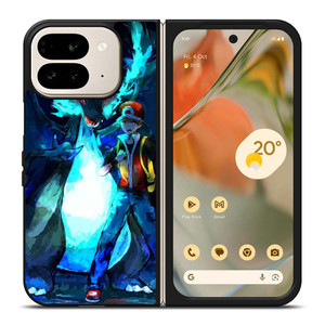 TRAINER RED POKEMON Google Pixel 9 Pro Fold Case