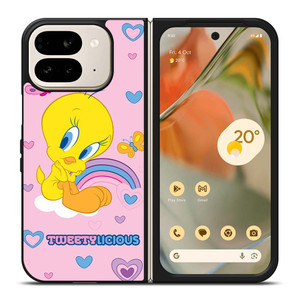 TWEETY BIRD COLLAGE Google Pixel 9 Pro Fold Case TWEETY BIRD COLLAGE Google Pixel 9 Pro Fold Case