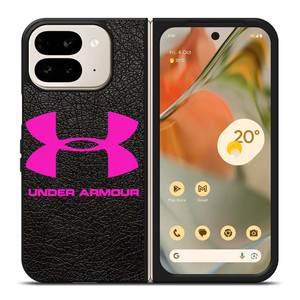 UNDER ARMOUR PINK LOGO Google Pixel 9 Pro Fold Case UNDER ARMOUR PINK LOGO Google Pixel 9 Pro Fold Case