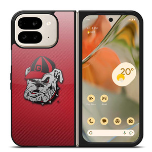 UNIVERSITY OF GEORGIA BULLDOGS UGA RED HAT Google Pixel 9 Pro Fold Case UNIVERSITY OF GEORGIA BULLDOGS UGA RED HAT Google Pixel 9 Pro Fold Case