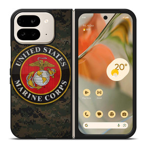US MARINE CORPS USMC 3 Google Pixel 9 Pro Fold Case US MARINE CORPS USMC 3 Google Pixel 9 Pro Fold Case
