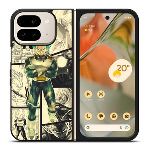 VEGETA DRAGONBALL COMIC Google Pixel 9 Pro Fold Case VEGETA DRAGONBALL COMIC Google Pixel 9 Pro Fold Case
