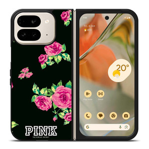 VICTORIA'S SECRET FLORAL PINK Google Pixel 9 Pro Fold Case VICTORIA'S SECRET FLORAL PINK Google Pixel 9 Pro Fold Case