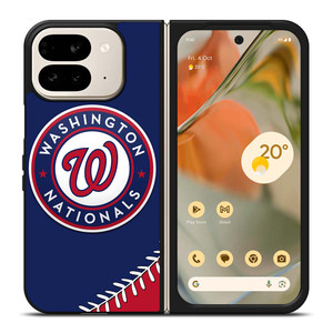 WASHINGTON NATIONALS BASEBALL LOGO Google Pixel 9 Pro Fold Case WASHINGTON NATIONALS BASEBALL LOGO Google Pixel 9 Pro Fold Case