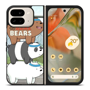 WE BARE BEARS UP Google Pixel 9 Pro Fold Case WE BARE BEARS UP Google Pixel 9 Pro Fold Case