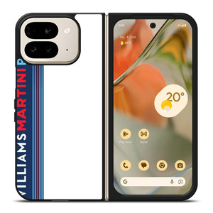 WILLIAMS MARTINI RACING TEAM STRIPE Google Pixel 9 Pro Fold Case