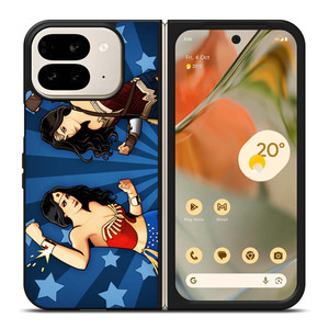 WONDER WOMAN LYNDA CARTER & GAL GADOT Google Pixel 9 Pro Fold Case