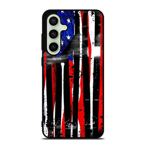 AMERICAN FLAG BASEBALL FIELD Samsung Galaxy S24 FE Case