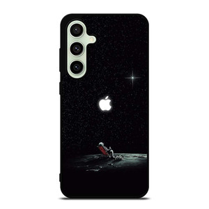 APPLE ON THE MOON Samsung Galaxy S24 FE Case