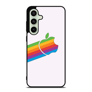 APPLE RETRO DESIGN WHITE Samsung Galaxy S24 FE Case APPLE RETRO DESIGN WHITE Samsung Galaxy S24 FE Case