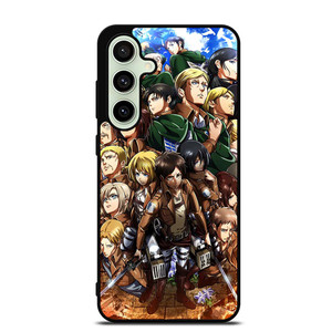 ATTACK ON TITAN ALL CHARACTER Samsung Galaxy S24 FE Case