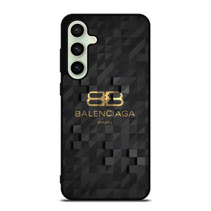 BALENCIAGA BLACK CUBE LOGO Samsung Galaxy S24 FE Case